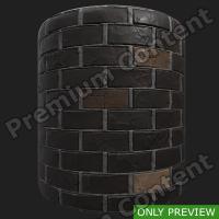PBR wall bricks old preview 0003